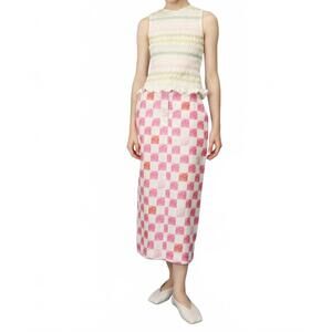 NEW PROJECT ADAMO bella skirt in pink